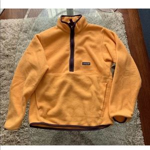 Patagonia vintage fleece half zip womens  sz s